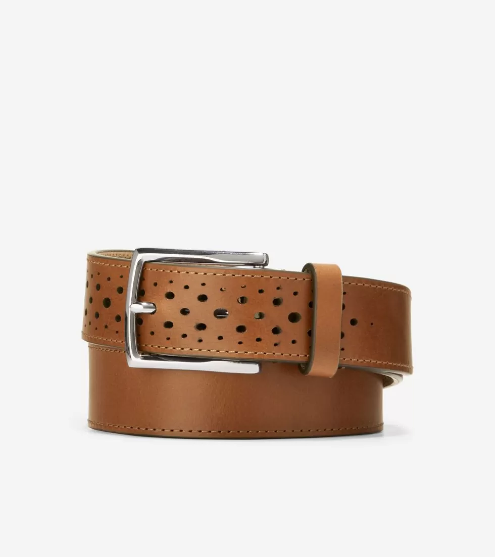 Cole Haan BELTS | BELTS^32MM Washington Perforated Belt BritishTan