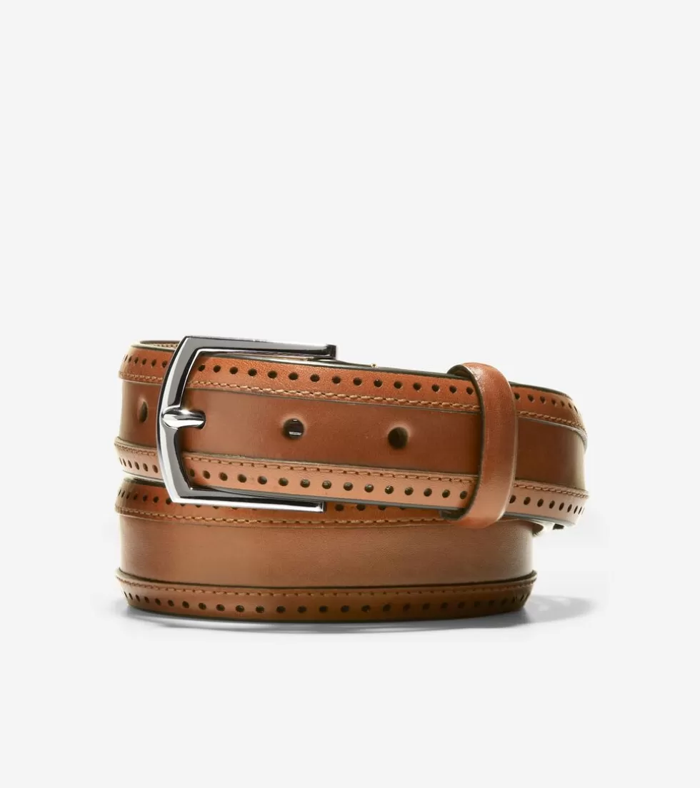 Cole Haan BELTS | BELTS^Dawson 32mm Perforated Belt BritishTan