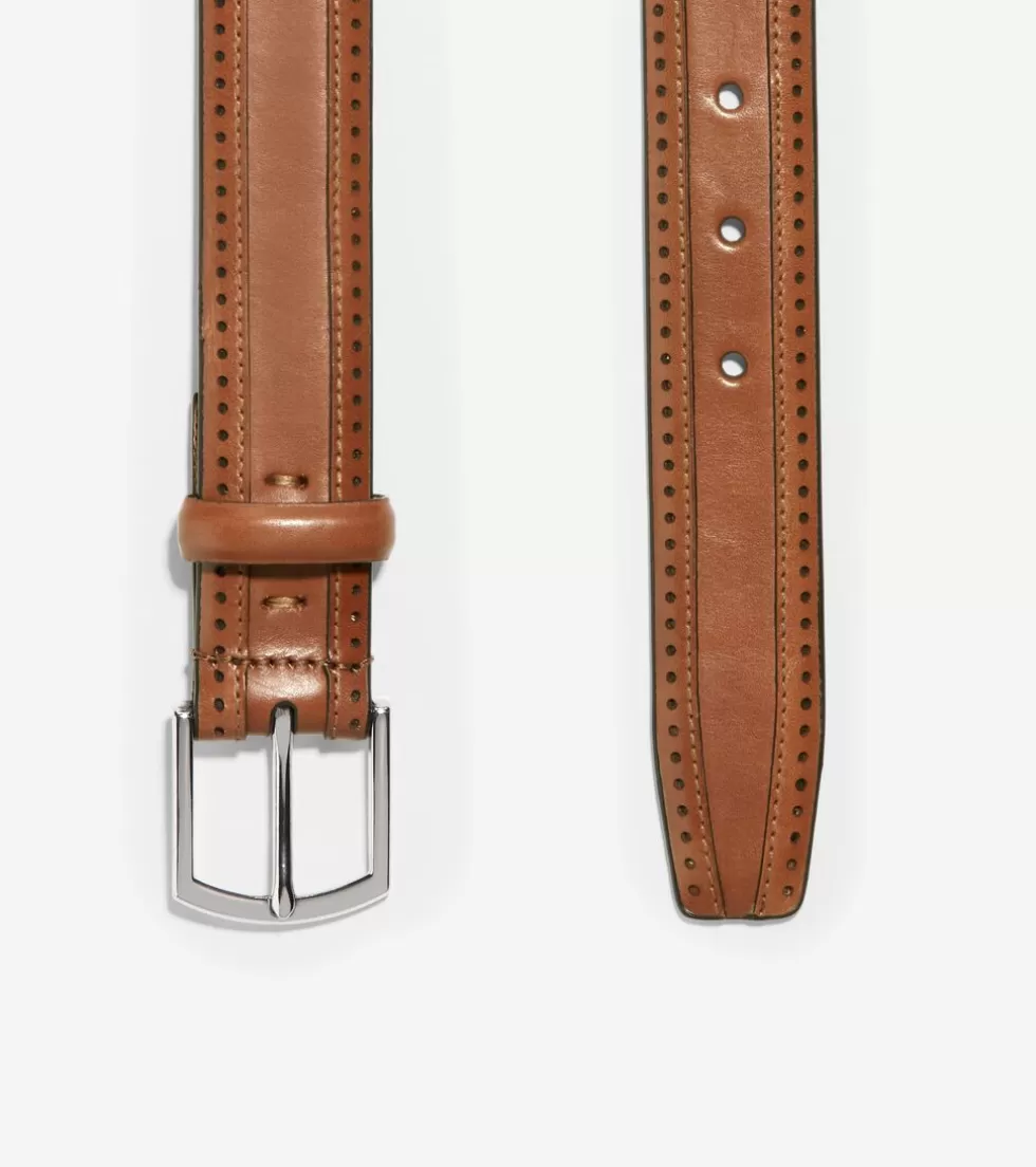 Cole Haan BELTS | BELTS^Dawson 32mm Perforated Belt BritishTan