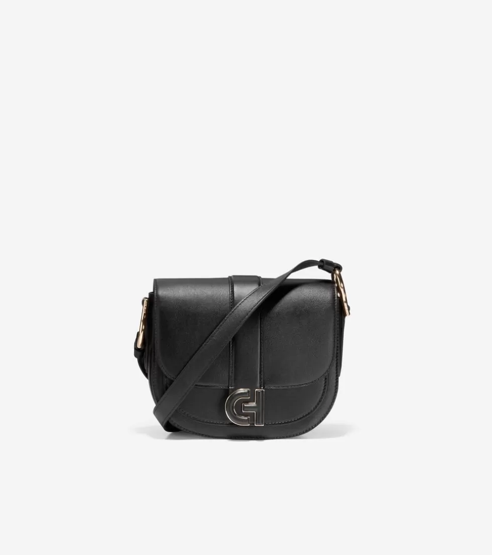 Cole Haan CROSSBODY BAGS | CROSSBODY BAGS^Essential Mini Saddle Bag Black