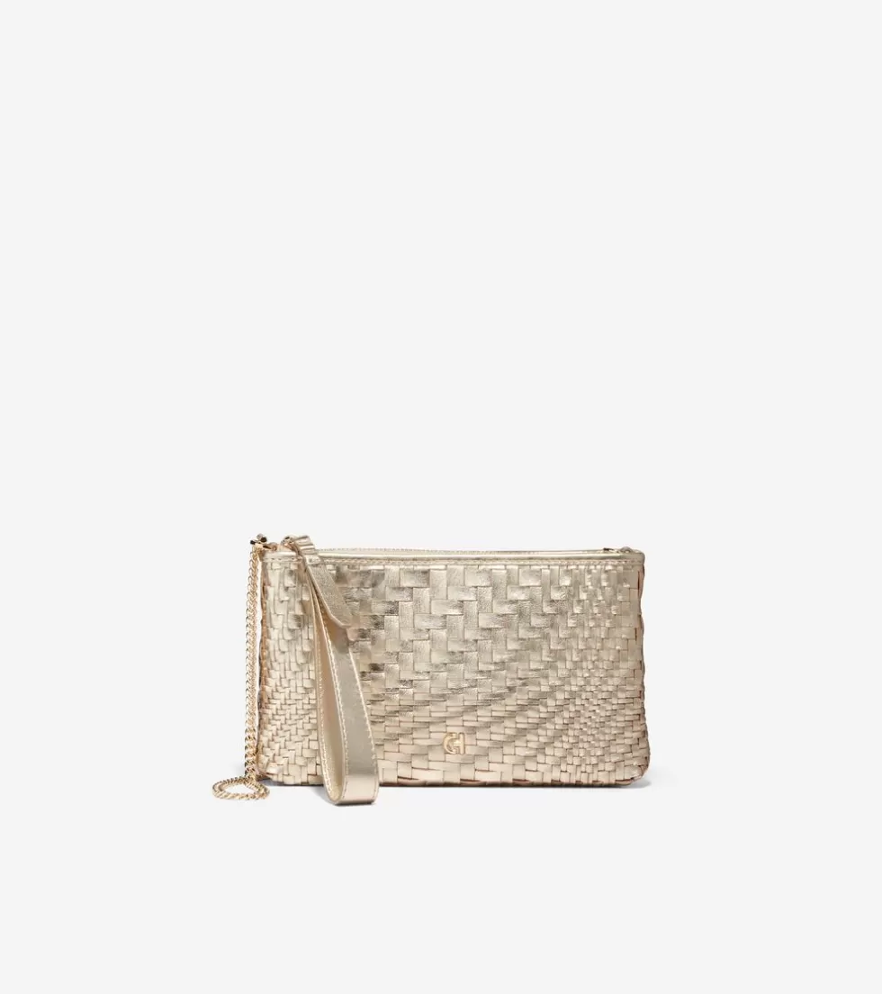 Cole Haan WALLETS & WRISTLETS | WALLETS & WRISTLETS^Essential Pouch GenevieveWeaveGold