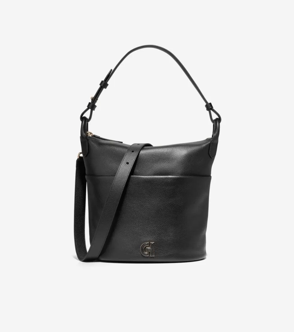 Cole Haan CROSSBODY BAGS | CROSSBODY BAGS^Essential Soft Bucket Bag Black