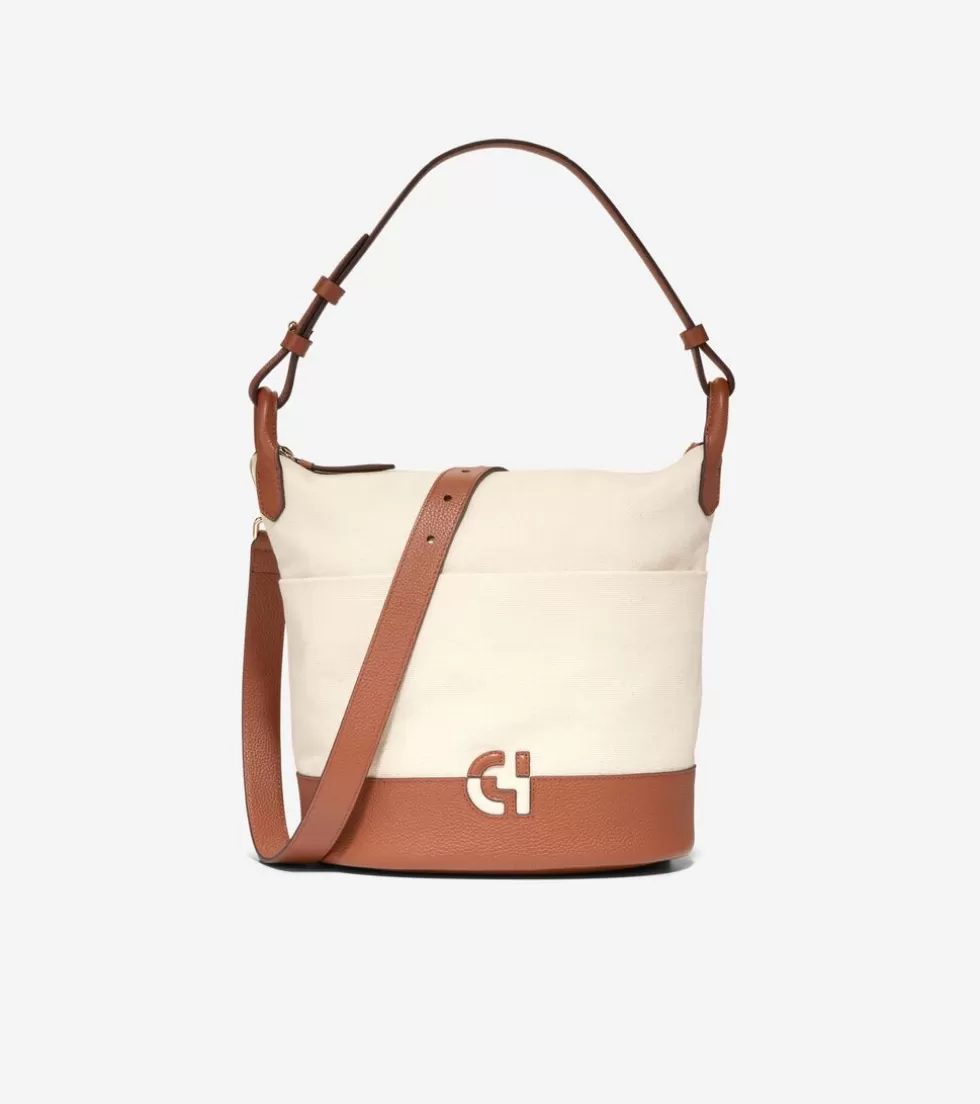 Cole Haan SHOULDER BAGS | SHOULDER BAGS^Essential Soft Bucket Bag Natural-BritishTan