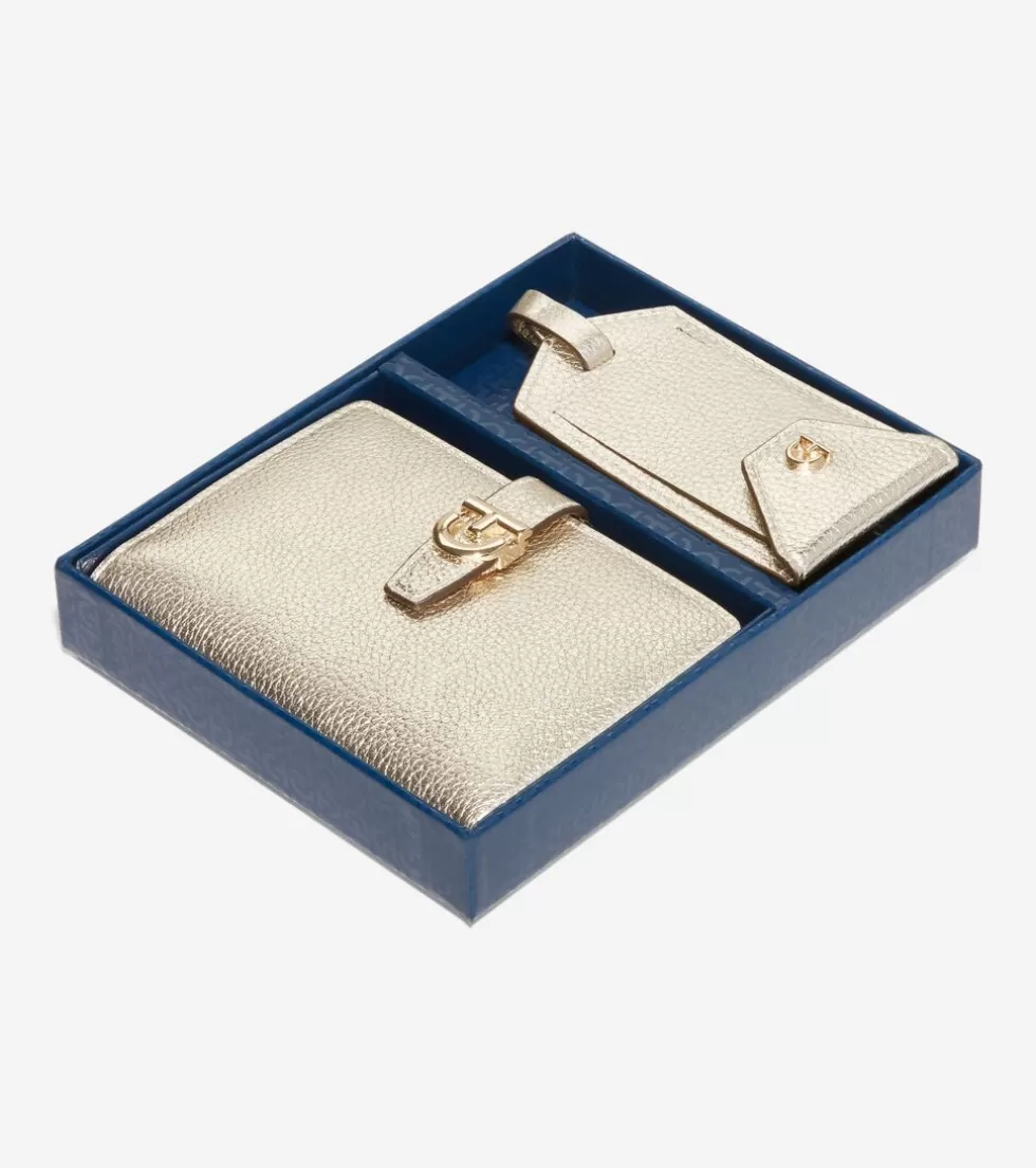 Cole Haan WALLETS & WRISTLETS | WALLETS & WRISTLETS^Essential Travel Set Gold