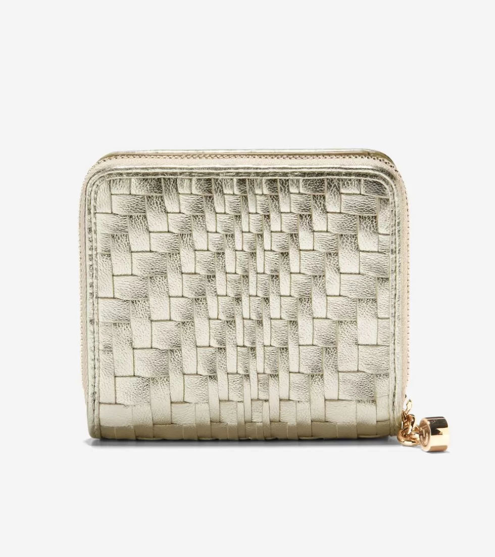 Cole Haan WALLETS & WRISTLETS | WALLETS & WRISTLETS^Essential Zip Wallet GoldWoven