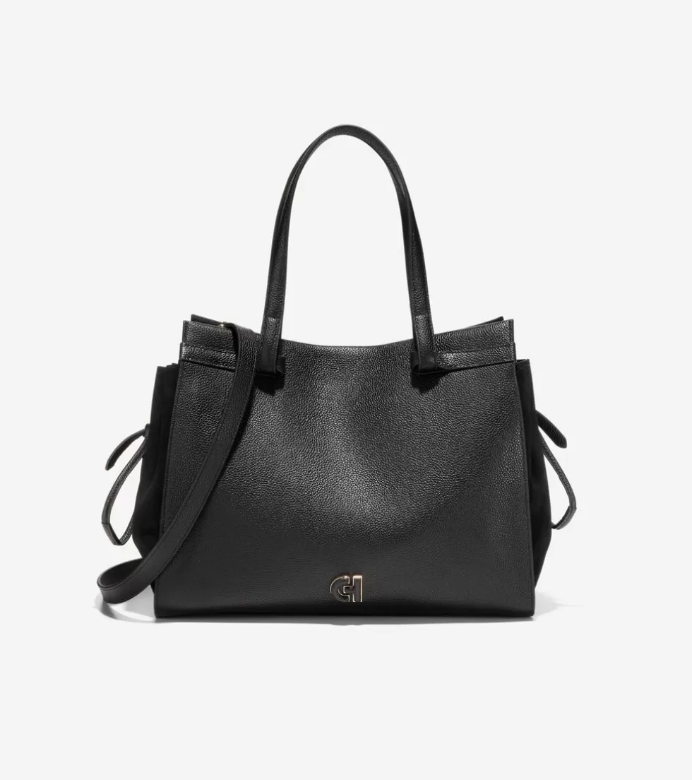 Cole Haan SHOULDER BAGS | SHOULDER BAGS^Grand Ambition Side-Cinch Satchel Black