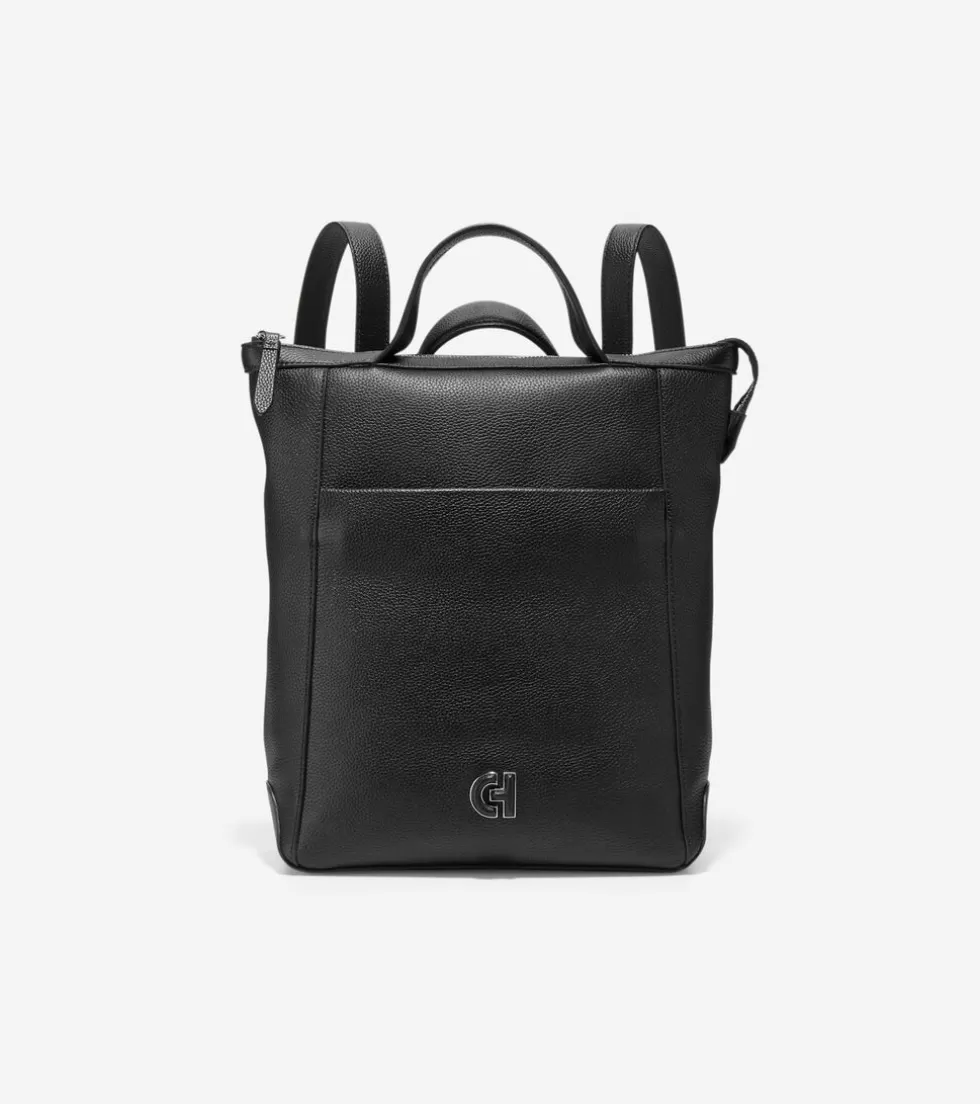 Cole Haan BACKPACKS^Grand Ambition Small Convertible Luxe Backpack NewBlack