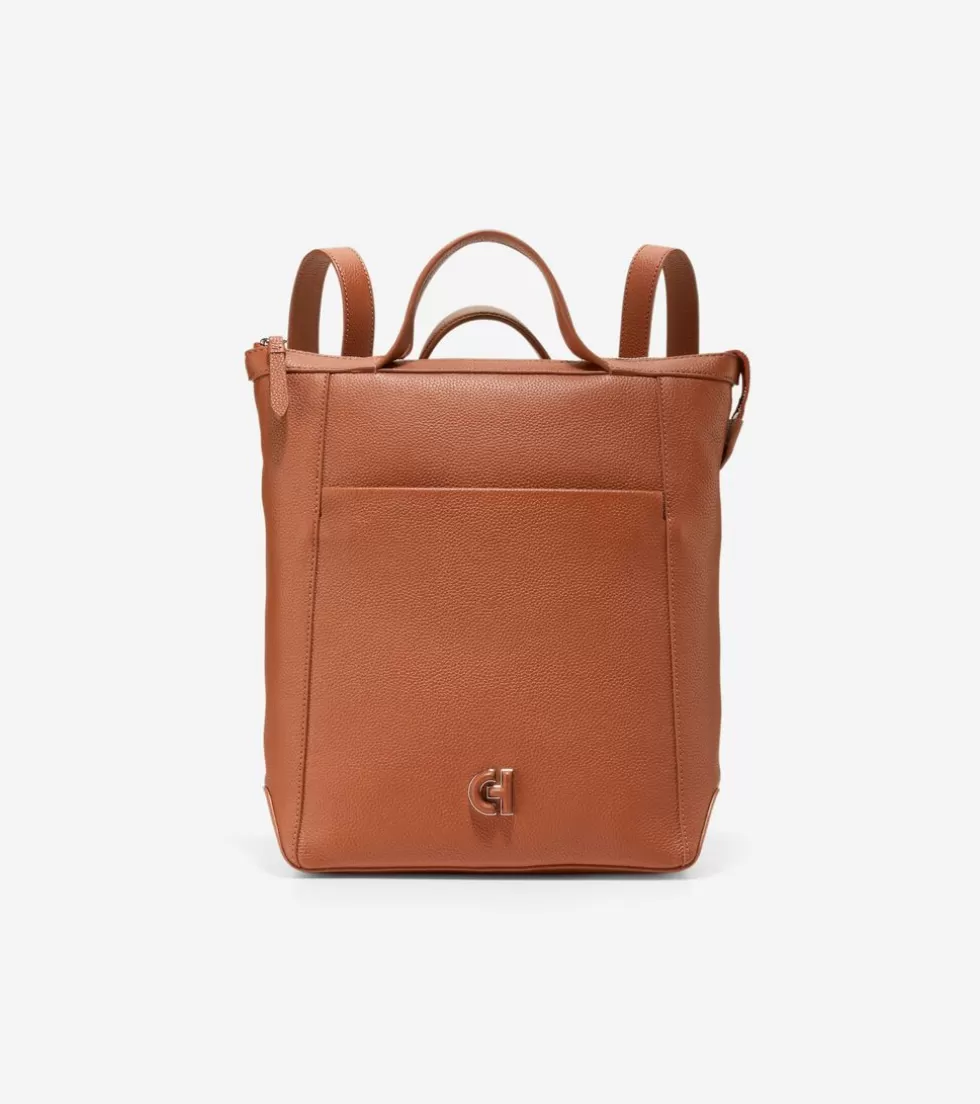 Cole Haan BACKPACKS^Grand Ambition Small Convertible Luxe Backpack NewBritishTan