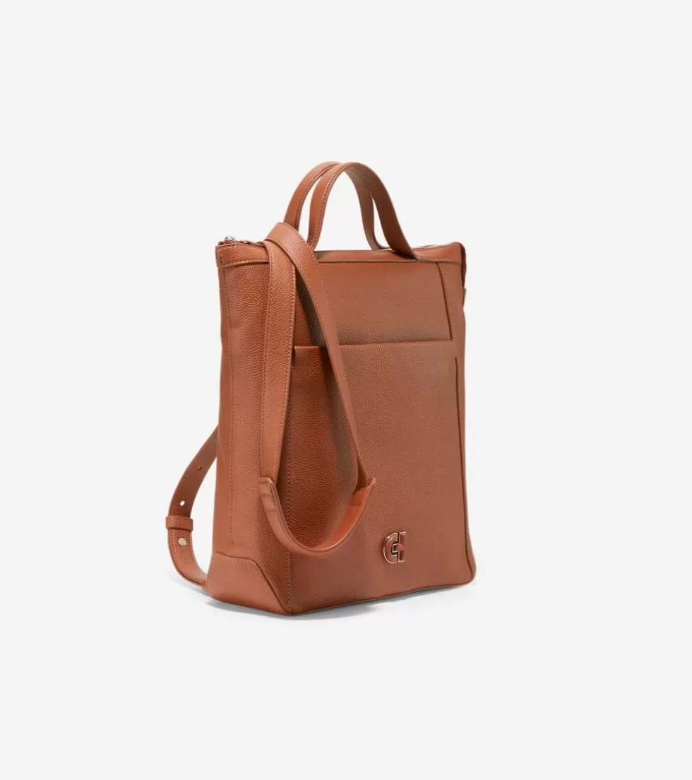 Cole Haan BACKPACKS^Grand Ambition Small Convertible Luxe Backpack NewBritishTan