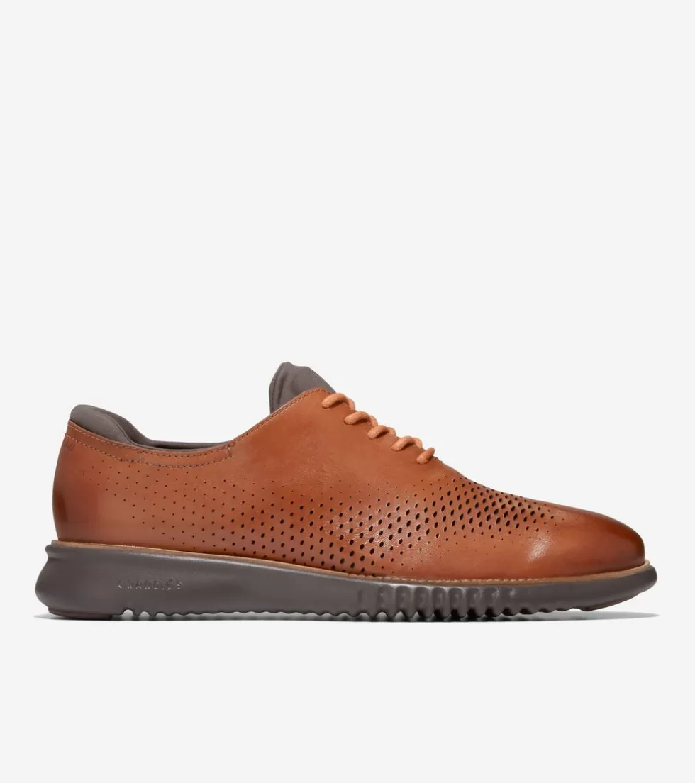 Cole Haan EXTENDED SIZES & WIDTHS | DRESS SHOES^Men's 2.ZERØGRAND Laser Wingtip Oxfords BritishTan-Java