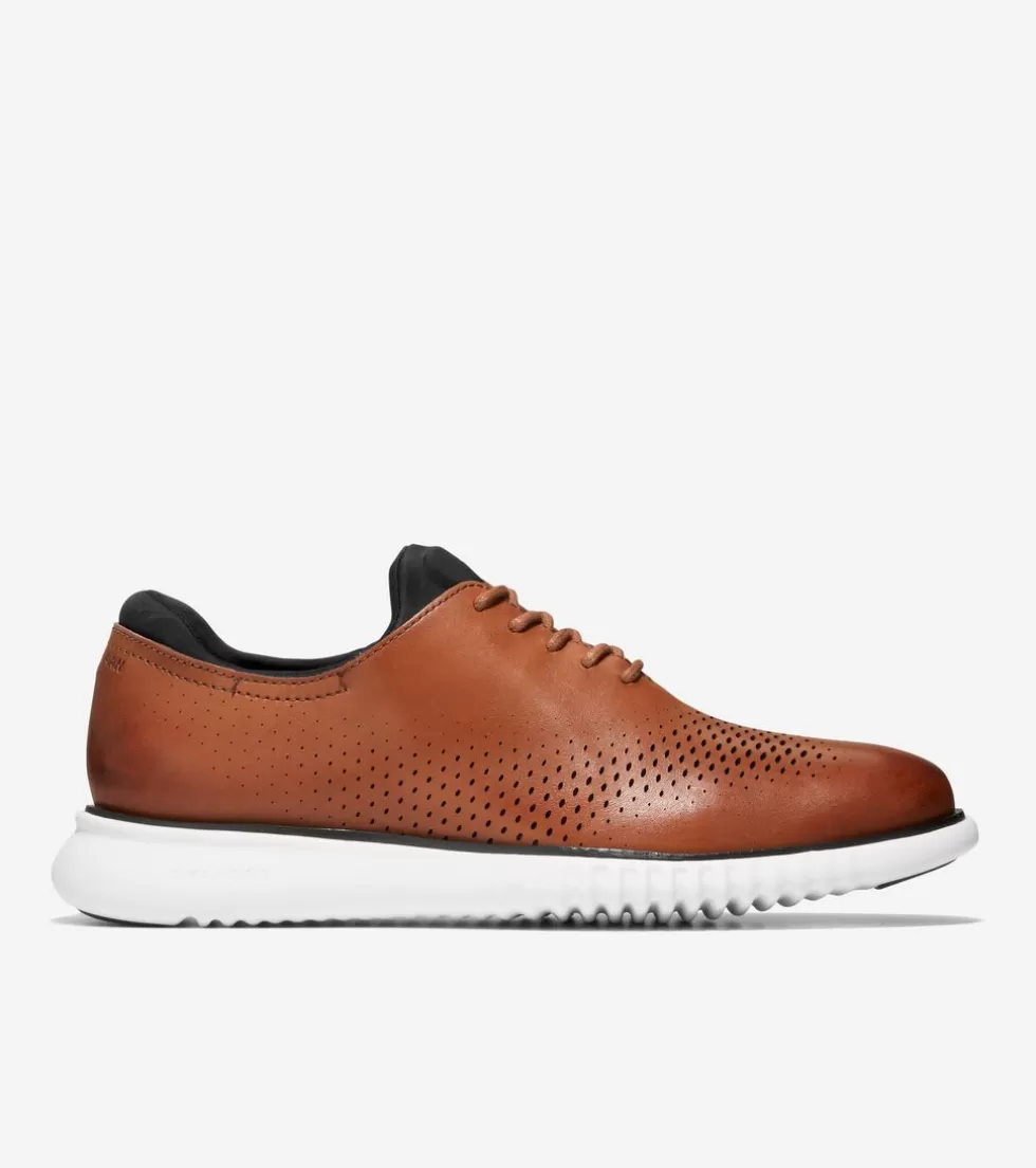 Cole Haan EXTENDED SIZES & WIDTHS | DRESS SHOES^Men's 2.ZERØGRAND Laser Wingtip Oxfords BritishTan-Ivory