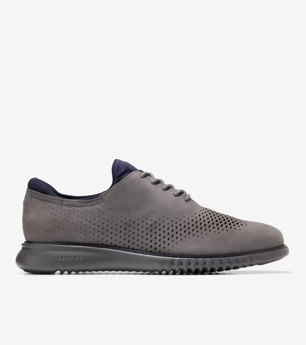Cole Haan DRESS SHOES | OXFORDS^Men's 2.ZERØGRAND Laser Wingtip Oxfords Tornado-Pavement