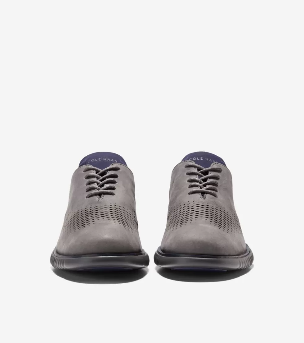 Cole Haan DRESS SHOES | OXFORDS^Men's 2.ZERØGRAND Laser Wingtip Oxfords Tornado-Pavement