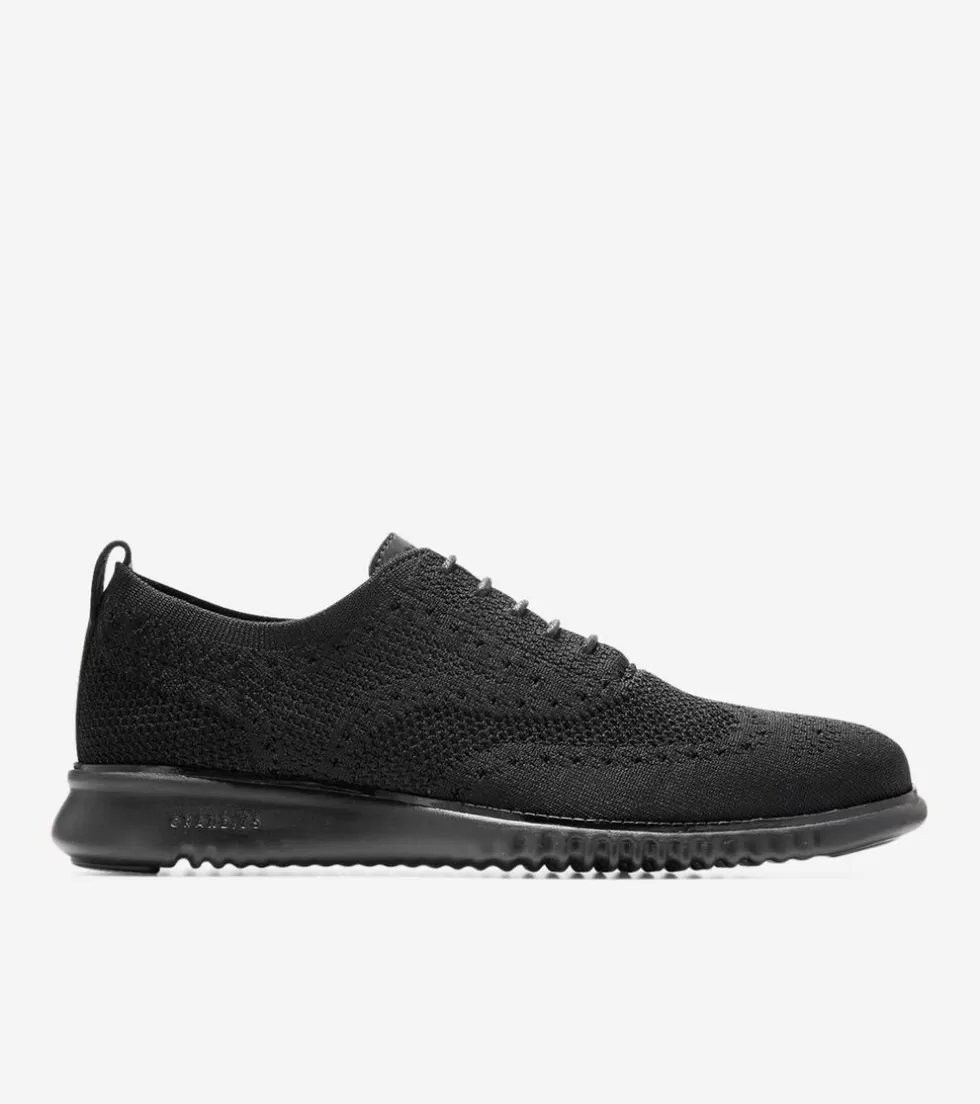 Cole Haan EXTENDED SIZES & WIDTHS | DRESS SHOES^Men's 2.ZERØGRAND Wingtip Oxfords BlackStitchlite™