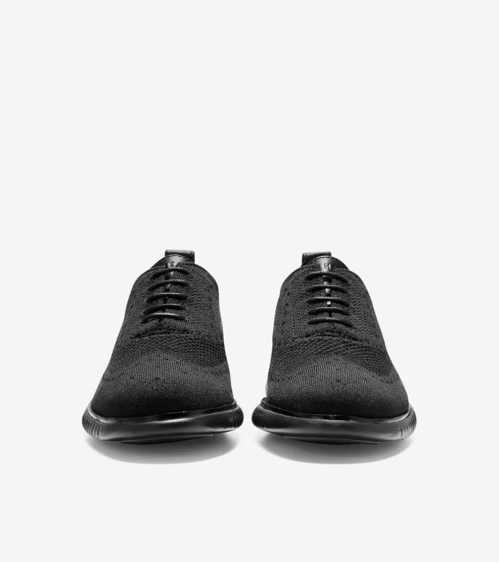 Cole Haan EXTENDED SIZES & WIDTHS | DRESS SHOES^Men's 2.ZERØGRAND Wingtip Oxfords BlackStitchlite™