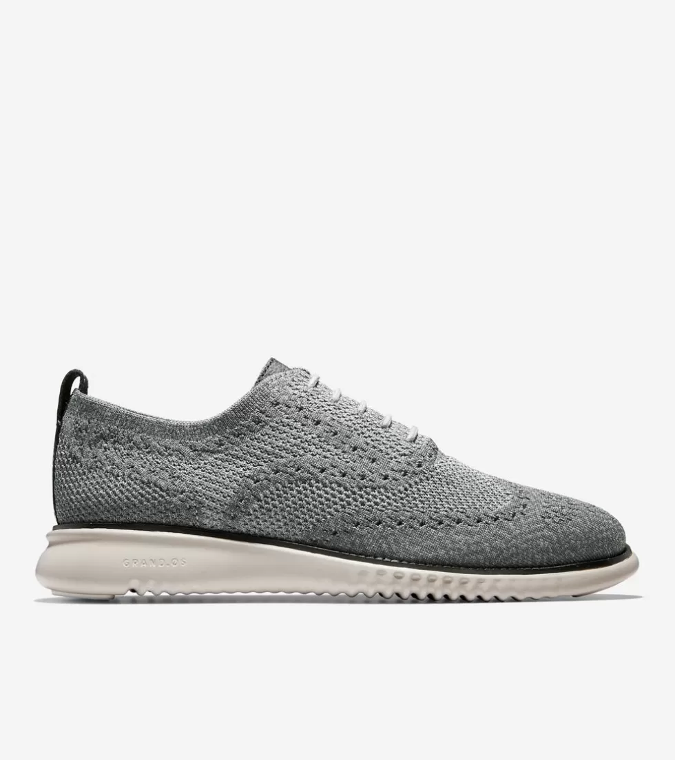 Cole Haan DRESS SHOES | OXFORDS^Men's 2.ZERØGRAND Wingtip Oxfords Magnet-IronstoneStitchlite™