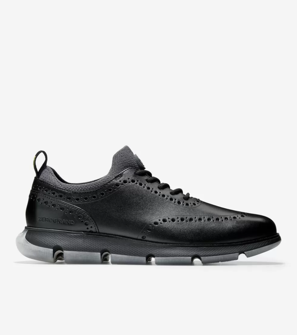 Cole Haan DRESS SHOES | OXFORDS^Men's 4.ZERØGRAND Wingtip Oxfords Black