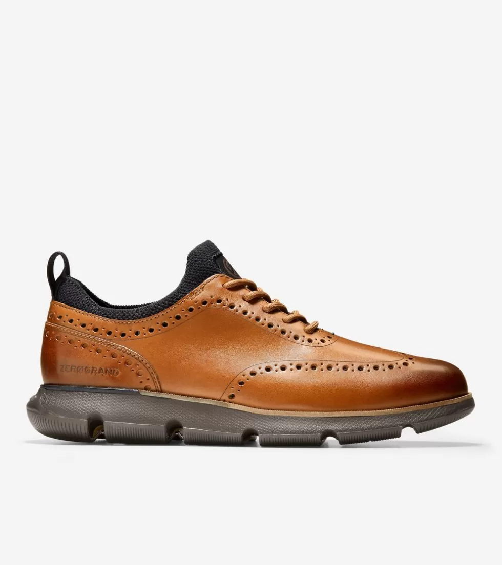Cole Haan DRESS SHOES | OXFORDS^Men's 4.ZERØGRAND Wingtip Oxfords BritishTan-Java