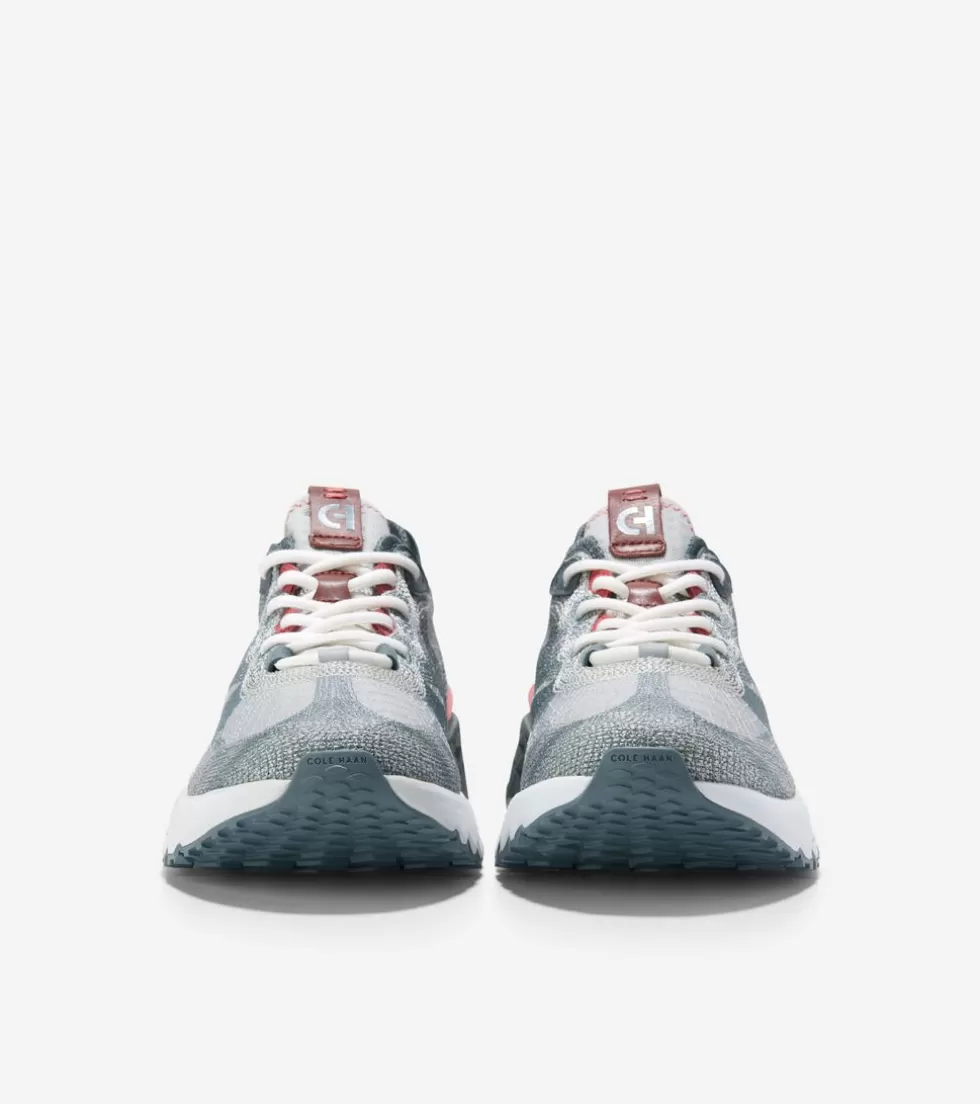 Cole Haan RUNNING SHOES | SNEAKERS^Men's 5.ZERØGRAND Embrostitch Running Shoes StormGray-MineralRed-OpticWhite