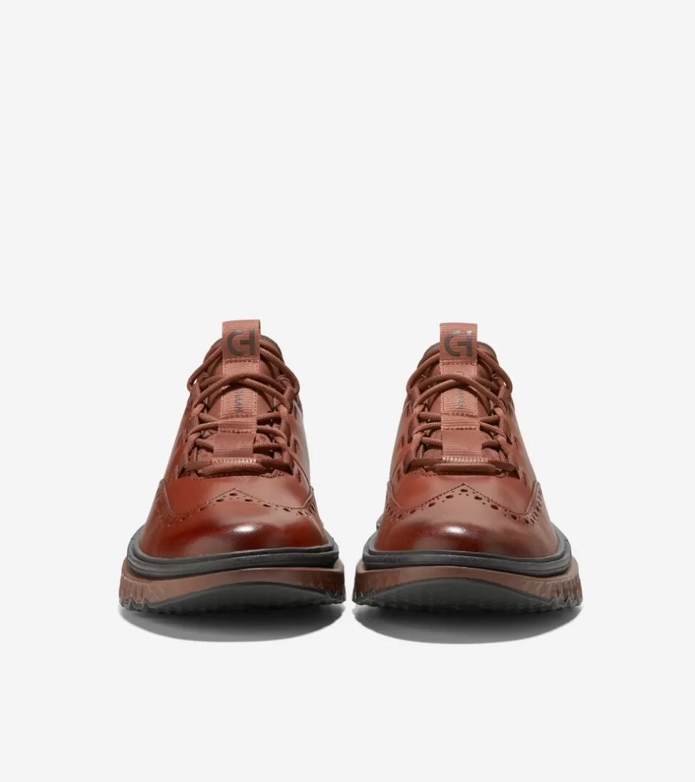 Cole Haan DRESS SHOES | OXFORDS^Men's 5.ZERØGRAND Wingtip Oxfords DarkSequoia-Java