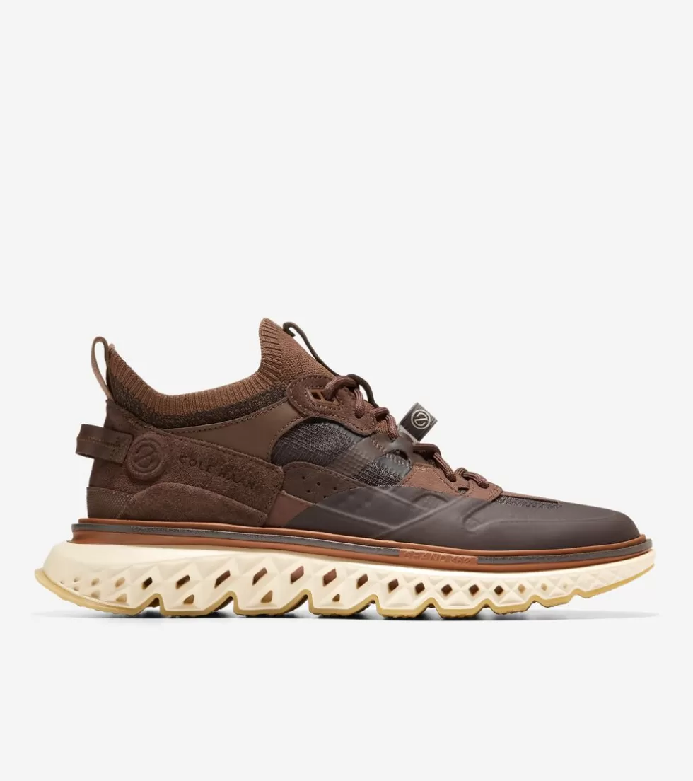 Cole Haan SNEAKERS^Men's 5.ZERØGRAND WRK Sneakers BlackWalnut-Coffee-Alabaster