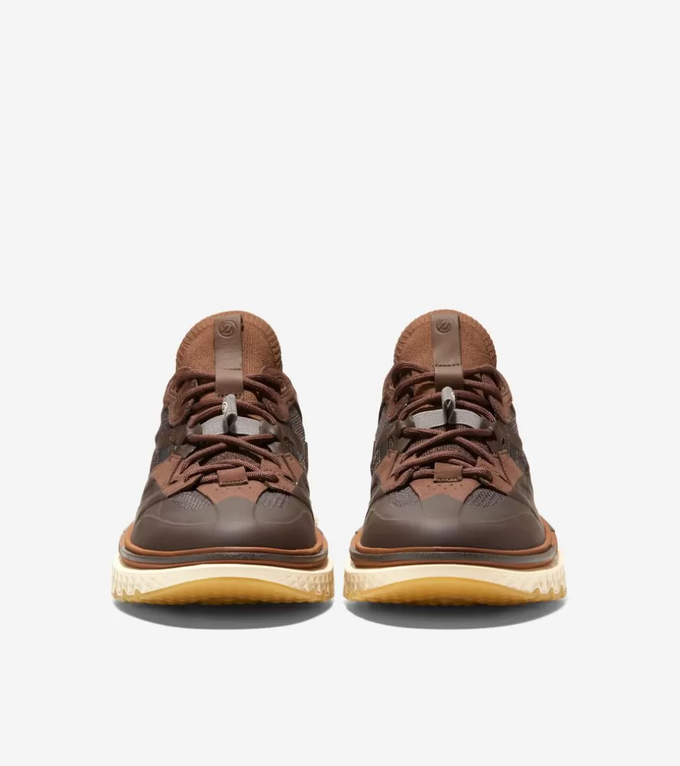 Cole Haan SNEAKERS^Men's 5.ZERØGRAND WRK Sneakers BlackWalnut-Coffee-Alabaster