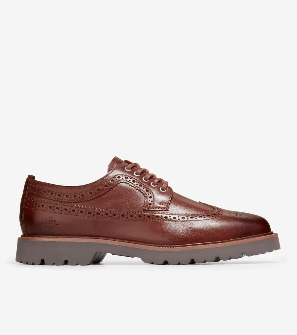 Cole Haan DRESS SHOES | OXFORDS^Men's American Classics Longwing Oxfords Woodbury-AfterDark