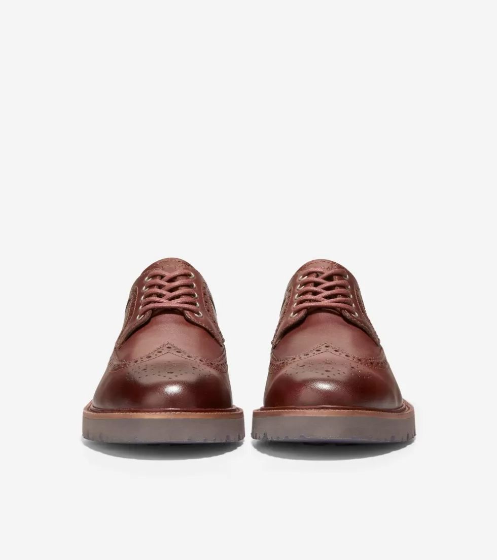 Cole Haan DRESS SHOES | OXFORDS^Men's American Classics Longwing Oxfords Woodbury-AfterDark