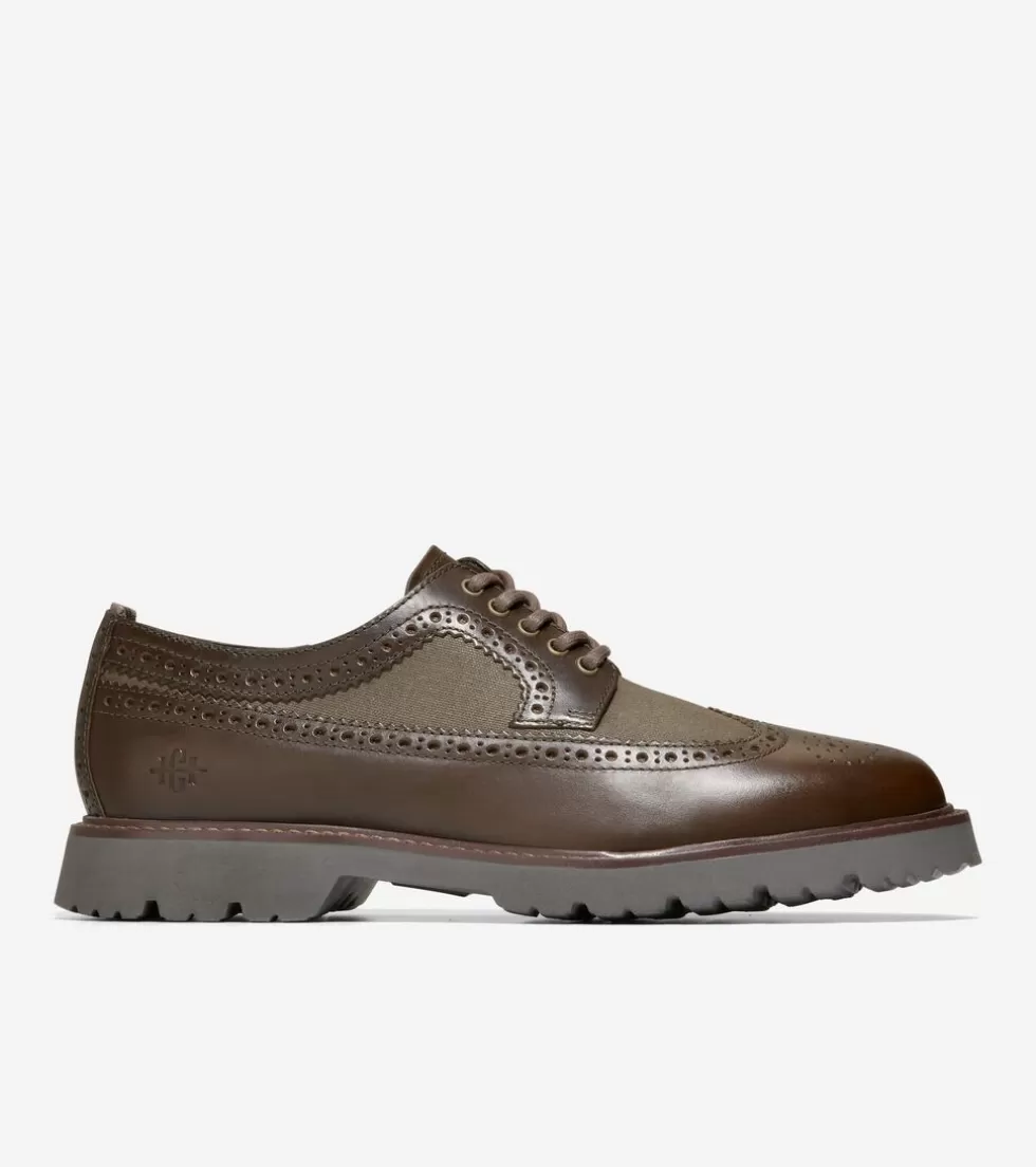 Cole Haan DRESS SHOES | OXFORDS^Men's American Classics Longwing Oxfords DeepOlive-Morel