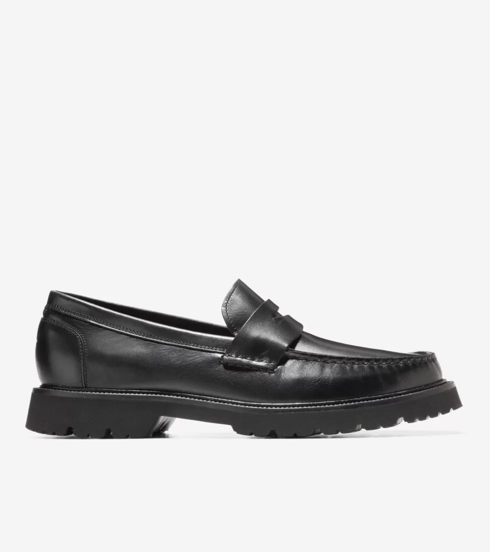 Cole Haan EXTENDED SIZES & WIDTHS | DRESS SHOES^Men's American Classics Penny Loafer Black