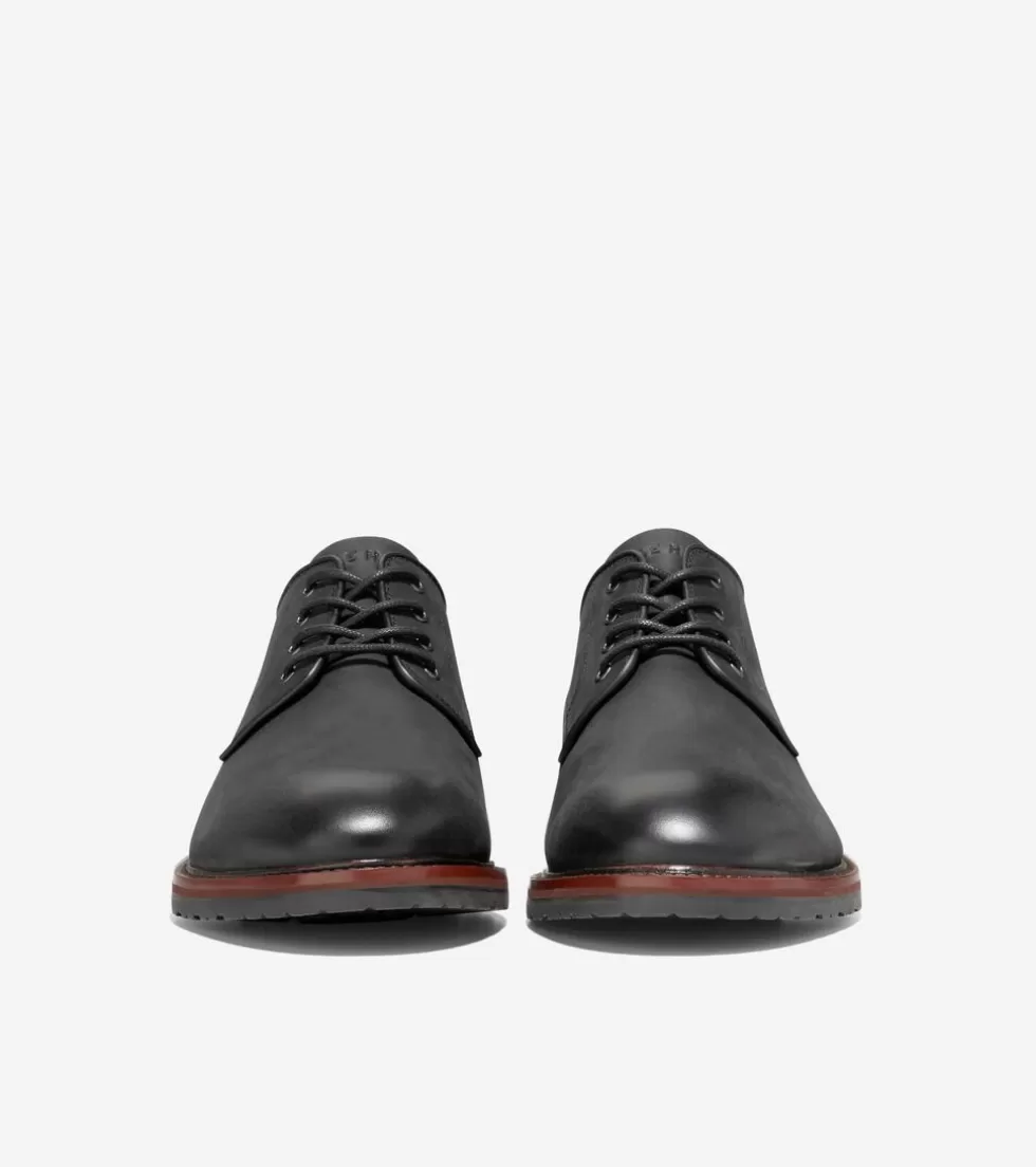 Cole Haan DRESS SHOES | OXFORDS^Men's Berkshire Lug Sole Oxfords Black-Scotch