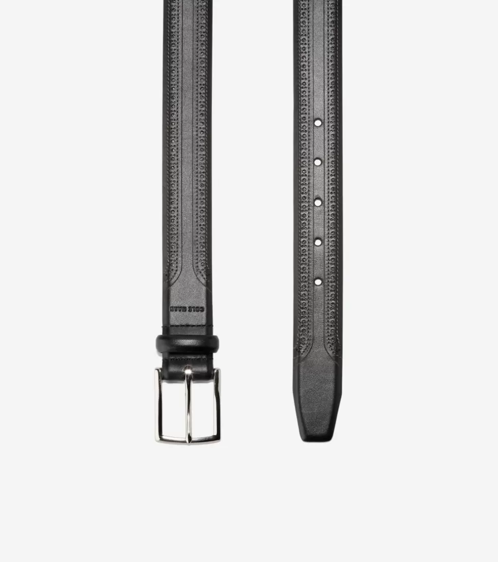 Cole Haan BELTS | BELTS^Men's Brogued Belt Black