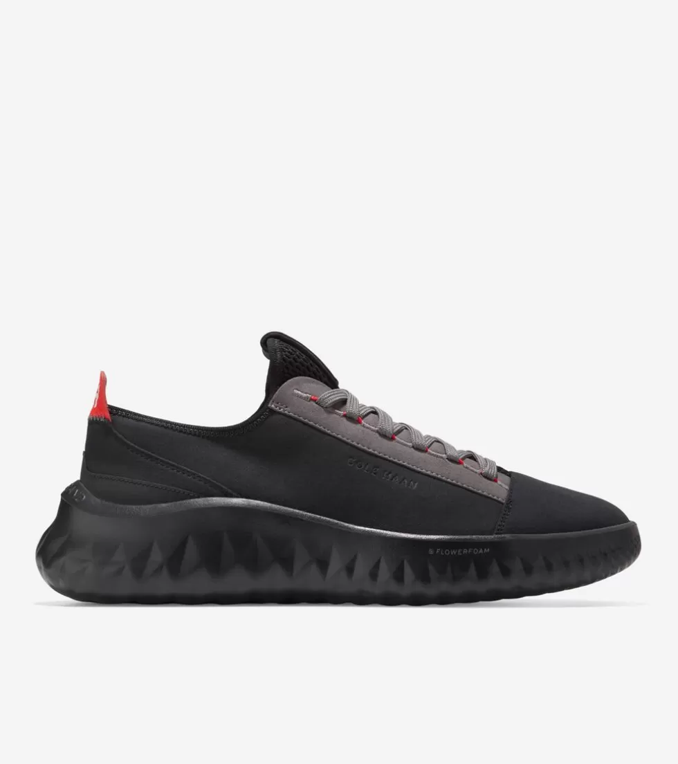 Cole Haan SNEAKERS^Men's Generation ZERØGRAND II Sneakers Pavement-CitrusRed-Black