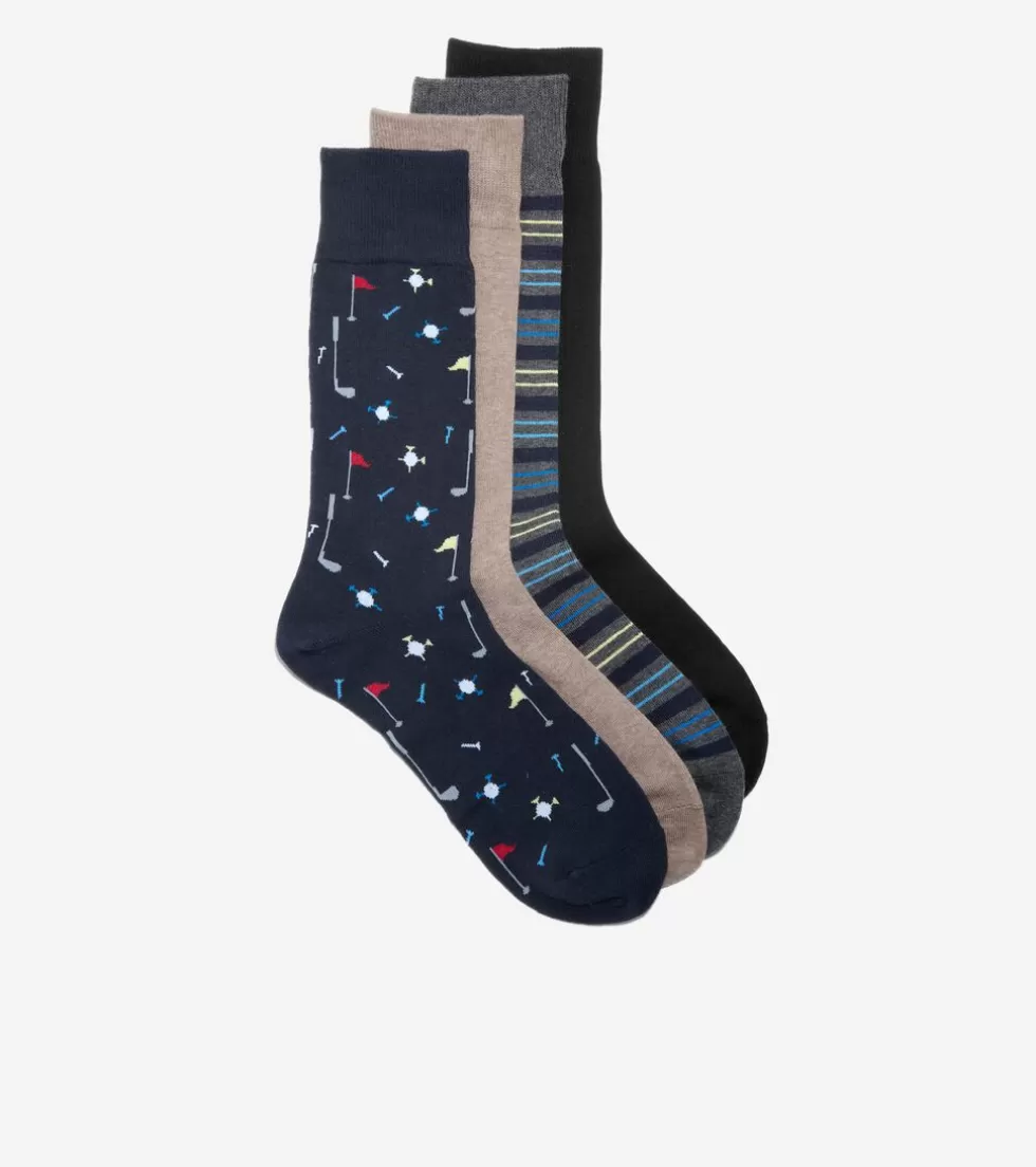 Cole Haan SOCKS | SOCKS^Men's Golf Gift Box NavyBlueAssorted
