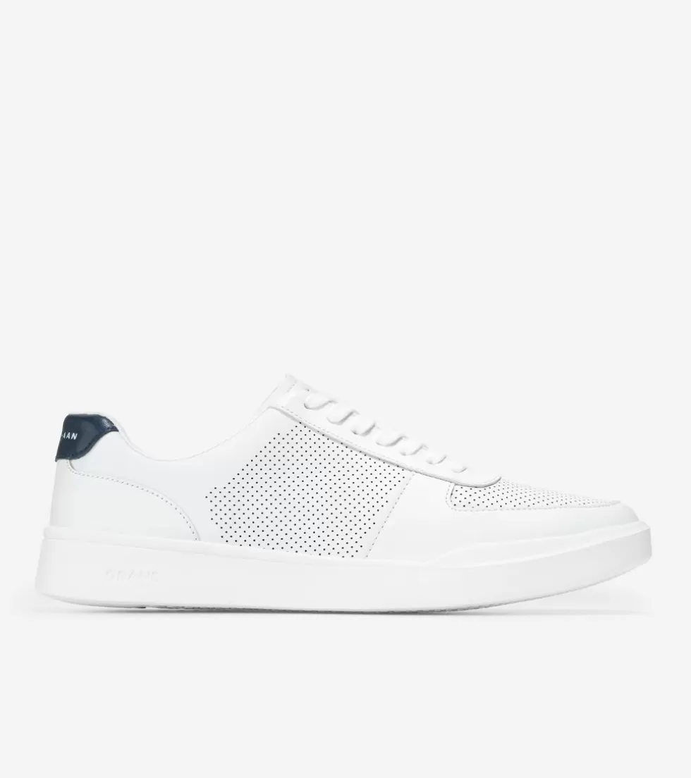 Cole Haan EXTENDED SIZES & WIDTHS | SNEAKERS^Men's Grand Crosscourt Modern Tennis Sneakers OpticWhitePerforated-Peacock
