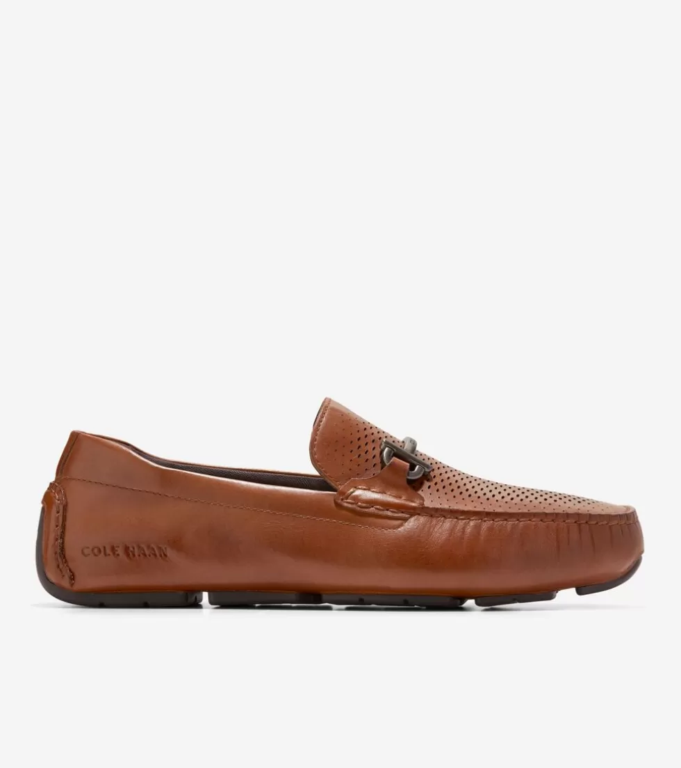 Cole Haan LOAFERS & DRIVERS^Men's Grand Laser Bit Driving Loafers BritishTan-Java