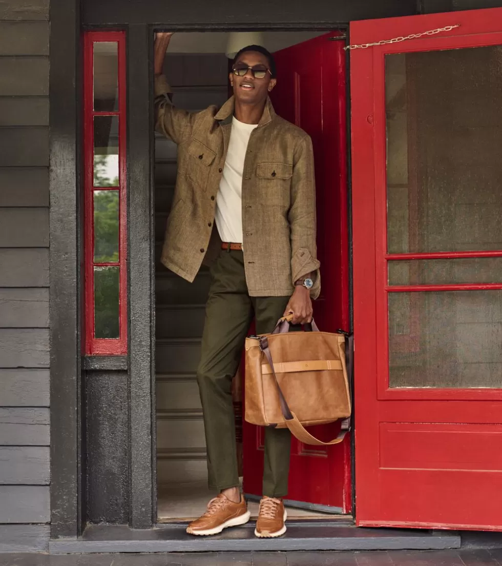 Cole Haan EXTENDED SIZES & WIDTHS | SNEAKERS^Men's GrandPrø Ashland Sneakers BritishTan-Ivory