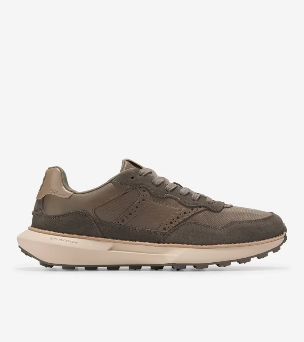 Cole Haan SNEAKERS^Men's GrandPrø Ashland Sneakers Morel-DeepOlive-IrishCoffee