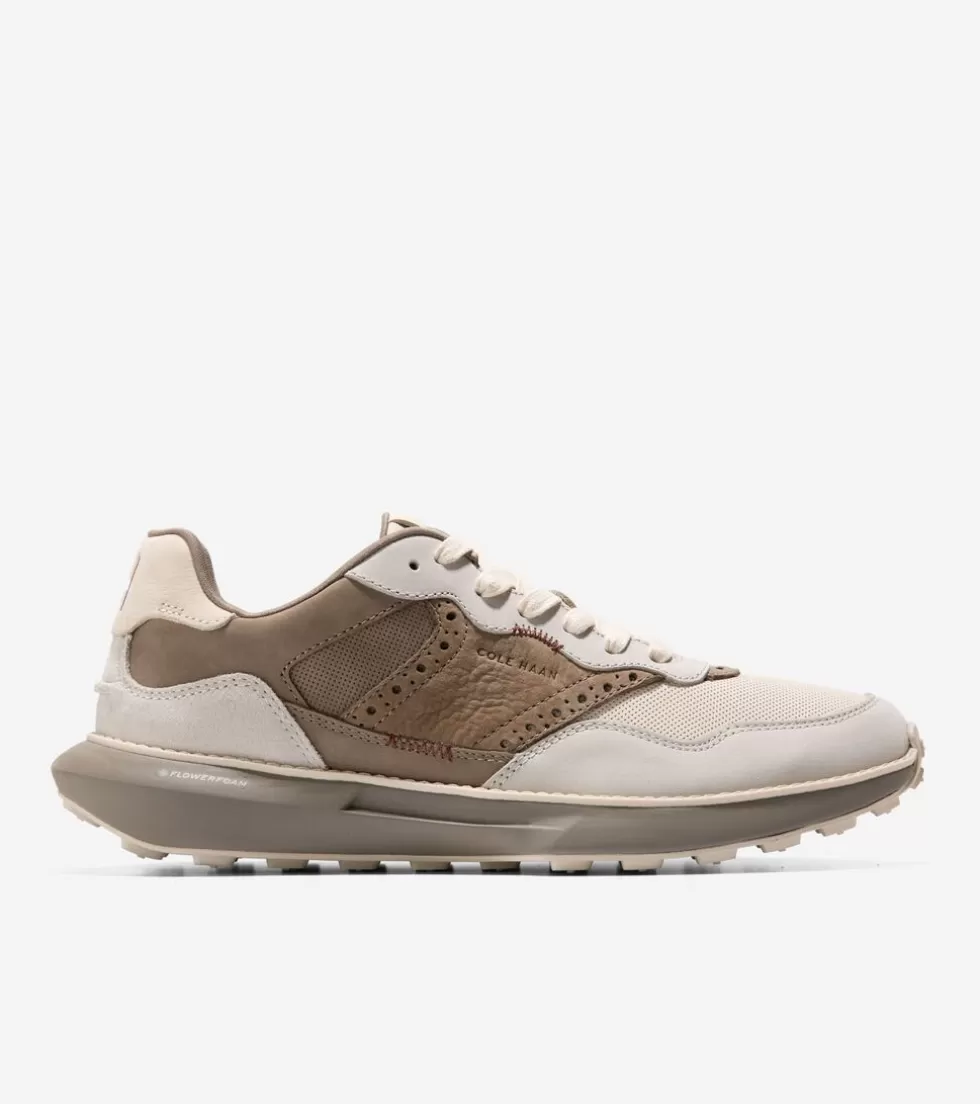 Cole Haan SNEAKERS^Men's GrandPrø Ashland Sneakers SandDollar-SilverLining-IrishCoffee