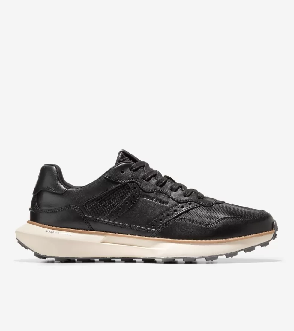 Cole Haan SNEAKERS^Men's GrandPrø Ashland Sneakers Black-Ivory