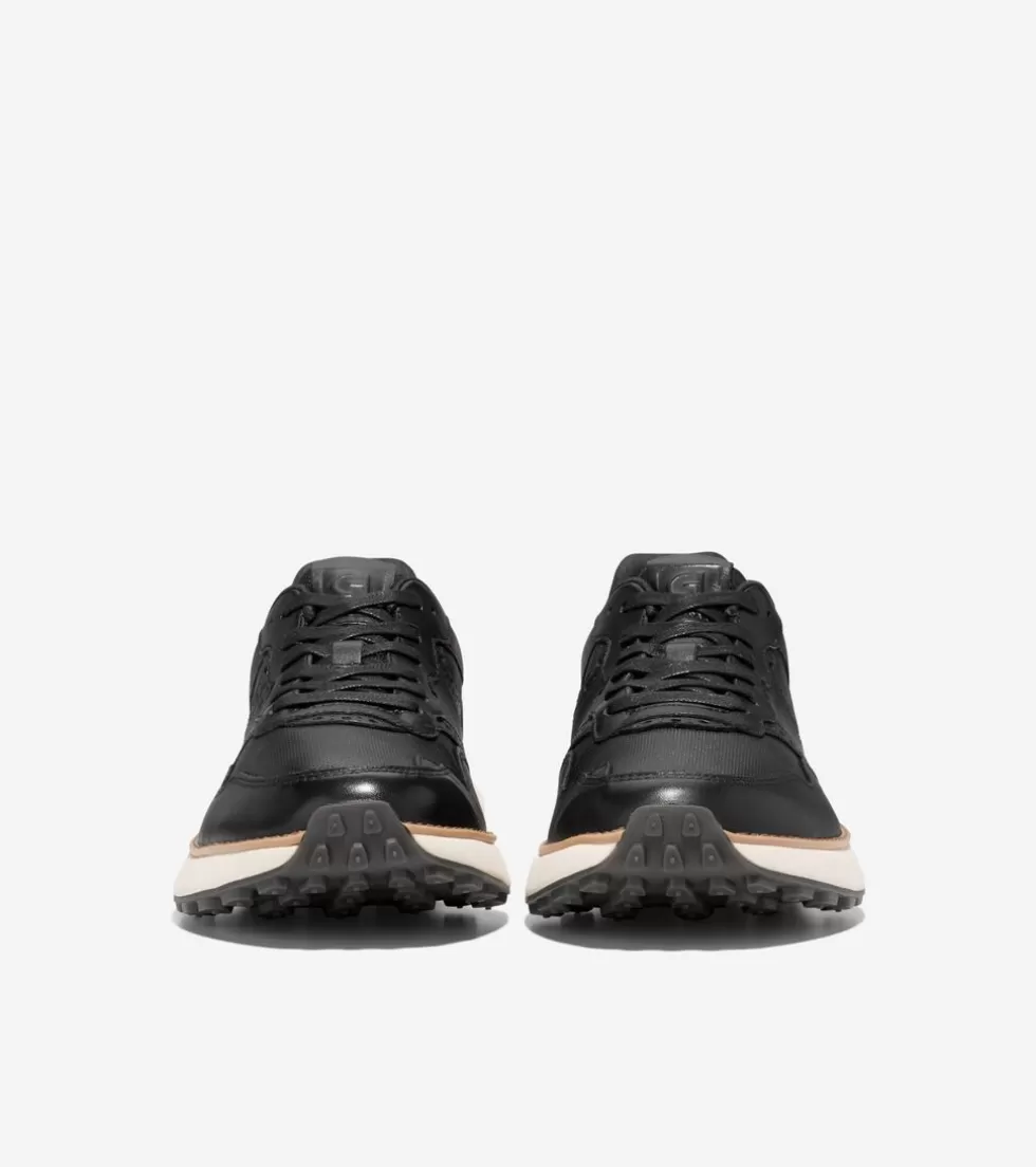 Cole Haan SNEAKERS^Men's GrandPrø Ashland Sneakers Black-Ivory