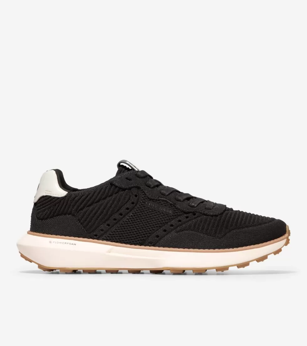 Cole Haan SNEAKERS^Men's GrandPrø Ashland Stitchlite™ Sneakers BlackStitchlite™-Tornado-Ivory