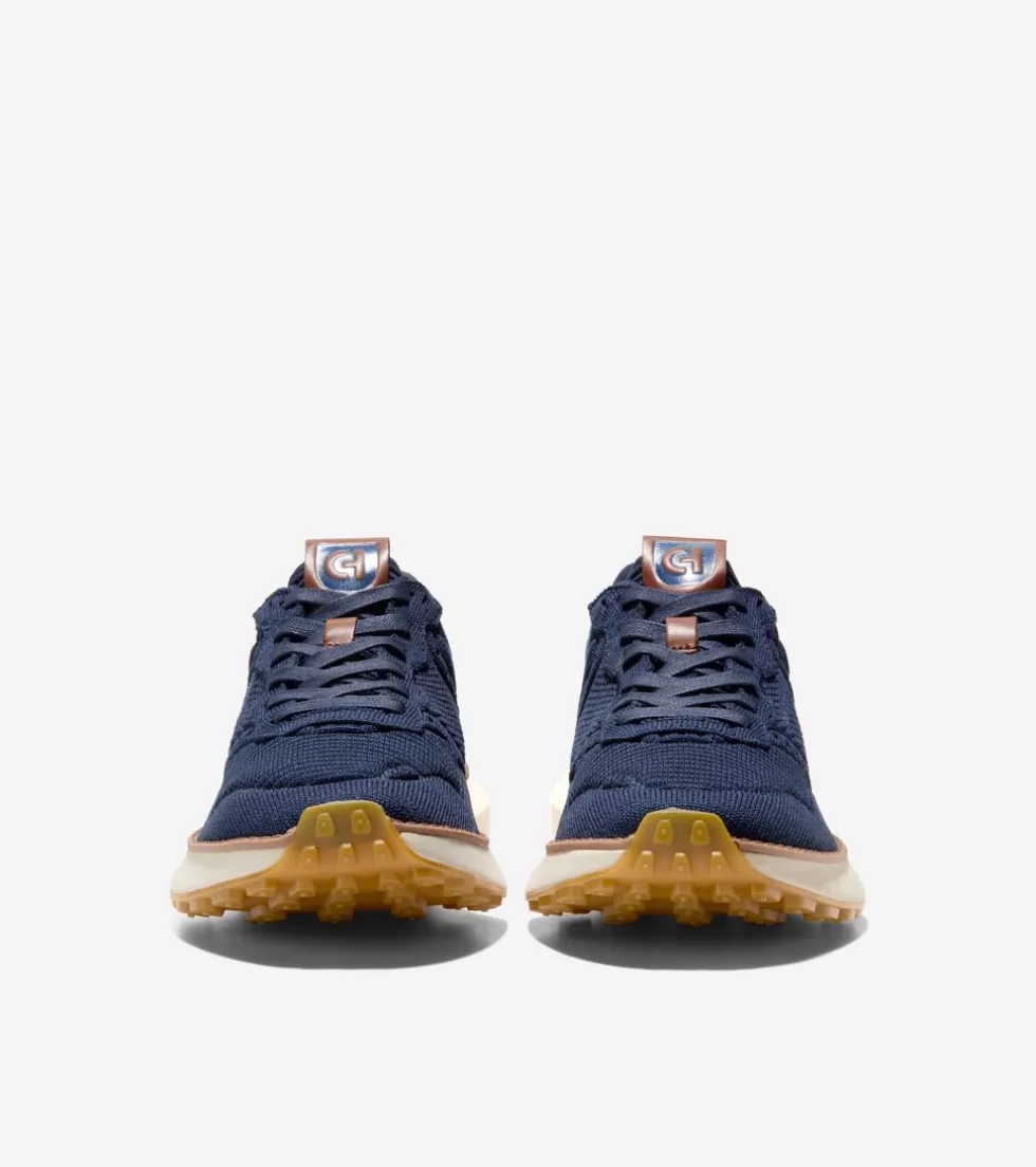 Cole Haan SNEAKERS^Men's GrandPrø Ashland Stitchlite™ Sneakers NavyBlazerBlueStitchlite™-BritishTan-Ivory