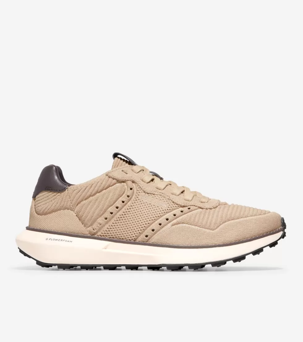 Cole Haan SNEAKERS^Men's GrandPrø Ashland Stitchlite™ Sneakers SesameStitchlite™-DarkCholate-Ivory