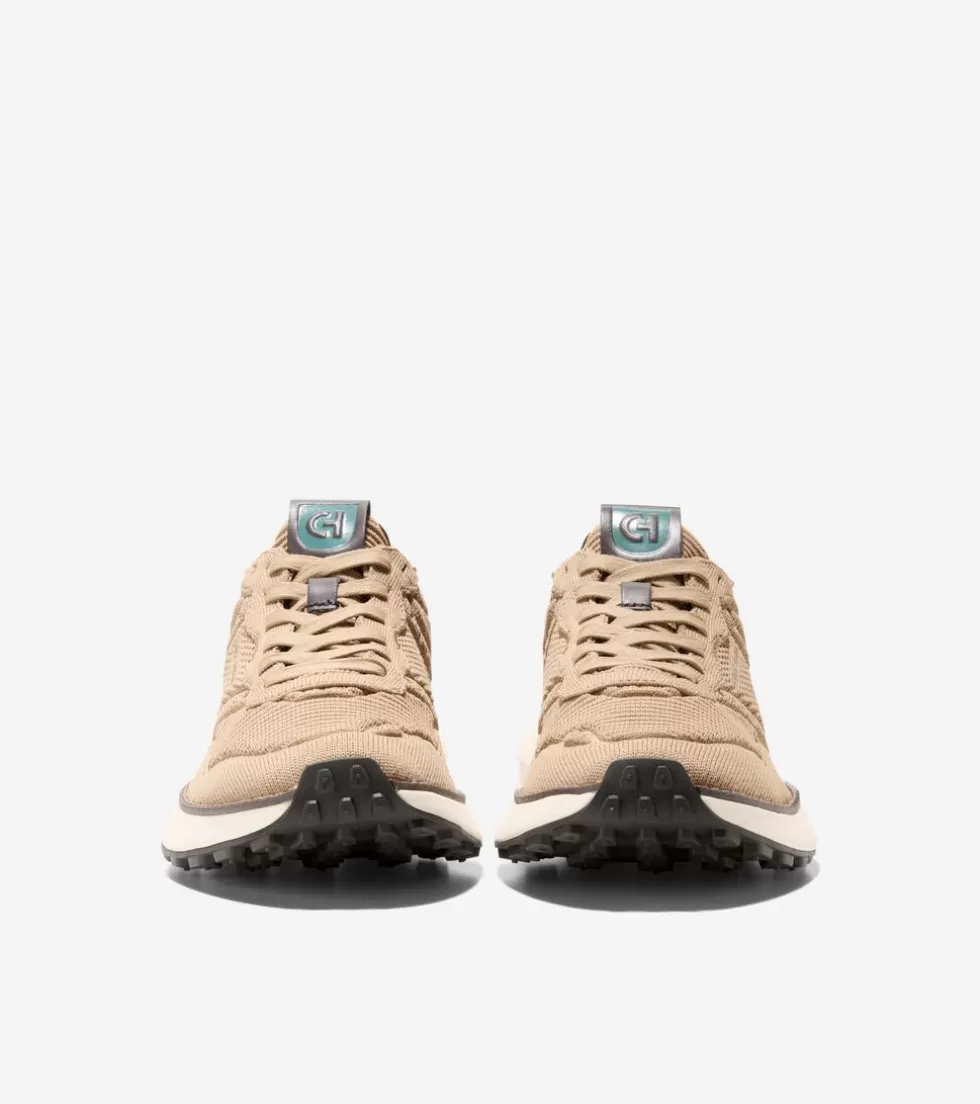 Cole Haan SNEAKERS^Men's GrandPrø Ashland Stitchlite™ Sneakers SesameStitchlite™-DarkCholate-Ivory