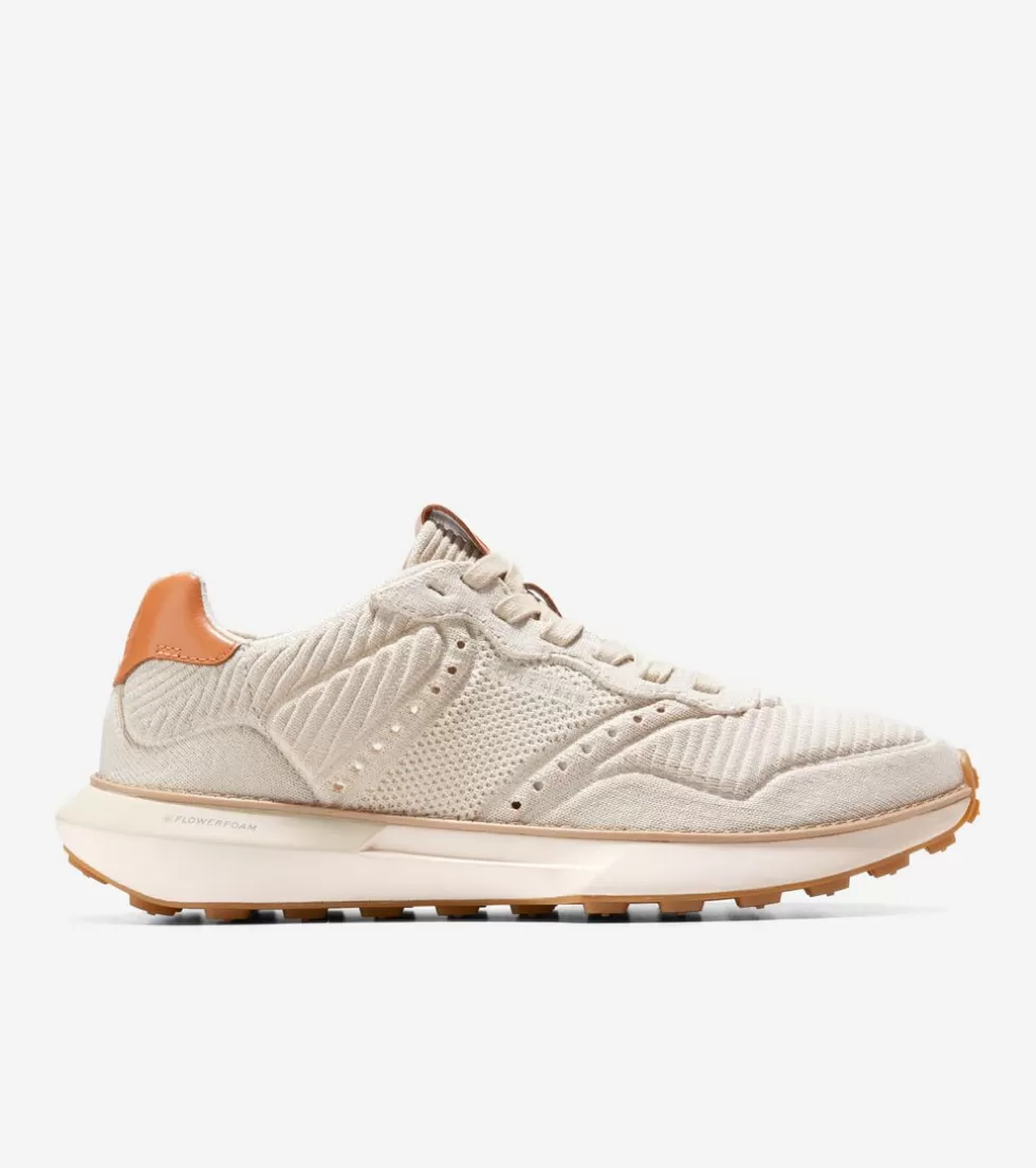 Cole Haan SNEAKERS^Men's GrandPrø Ashland Stitchlite™ Sneakers SilverLiningStitchlite™-NaturalTan-Ivory