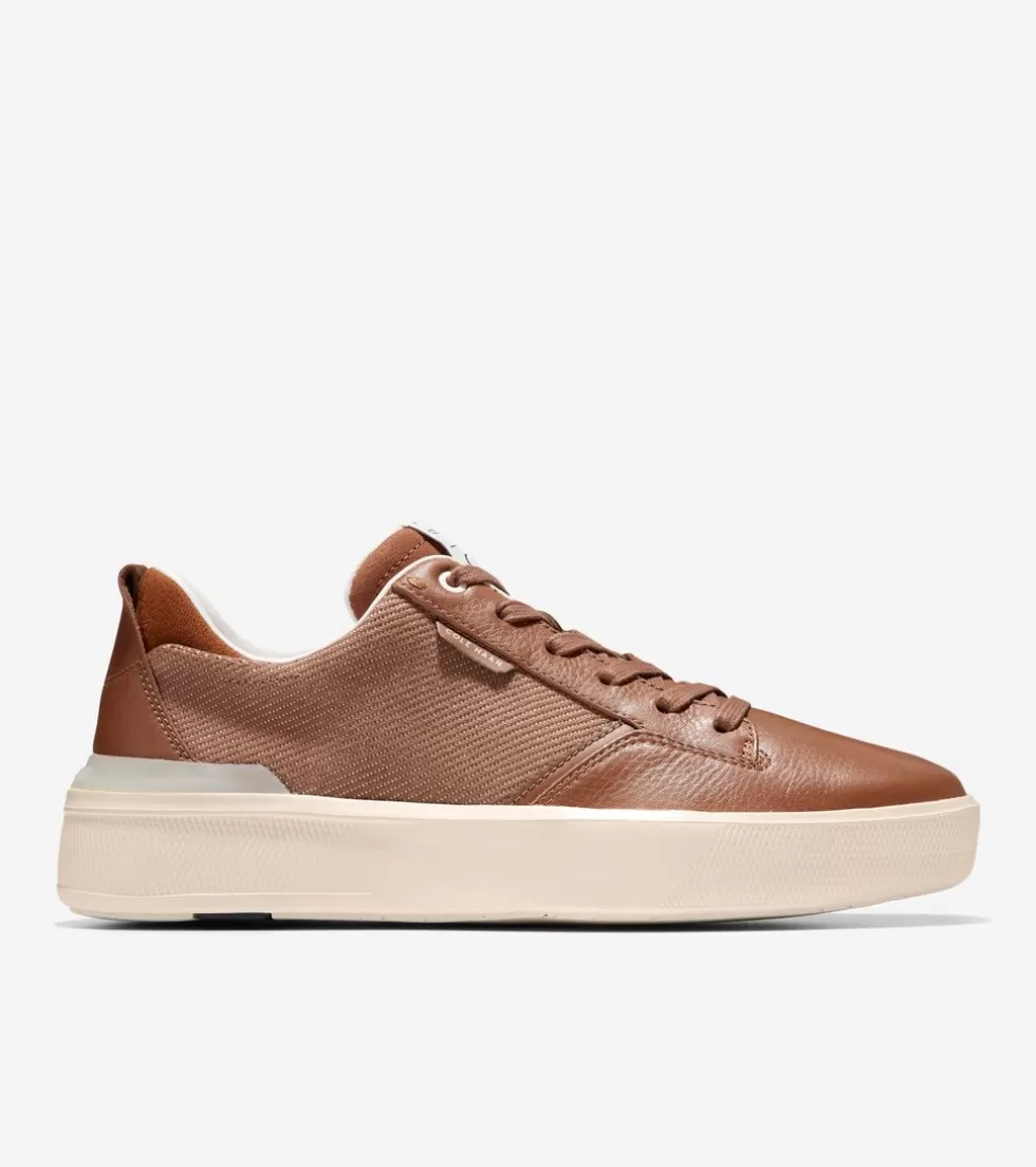 Cole Haan EXTENDED SIZES & WIDTHS | SNEAKERS^Men's GrandPrø Crew Sneakers BritishTan-Ivory