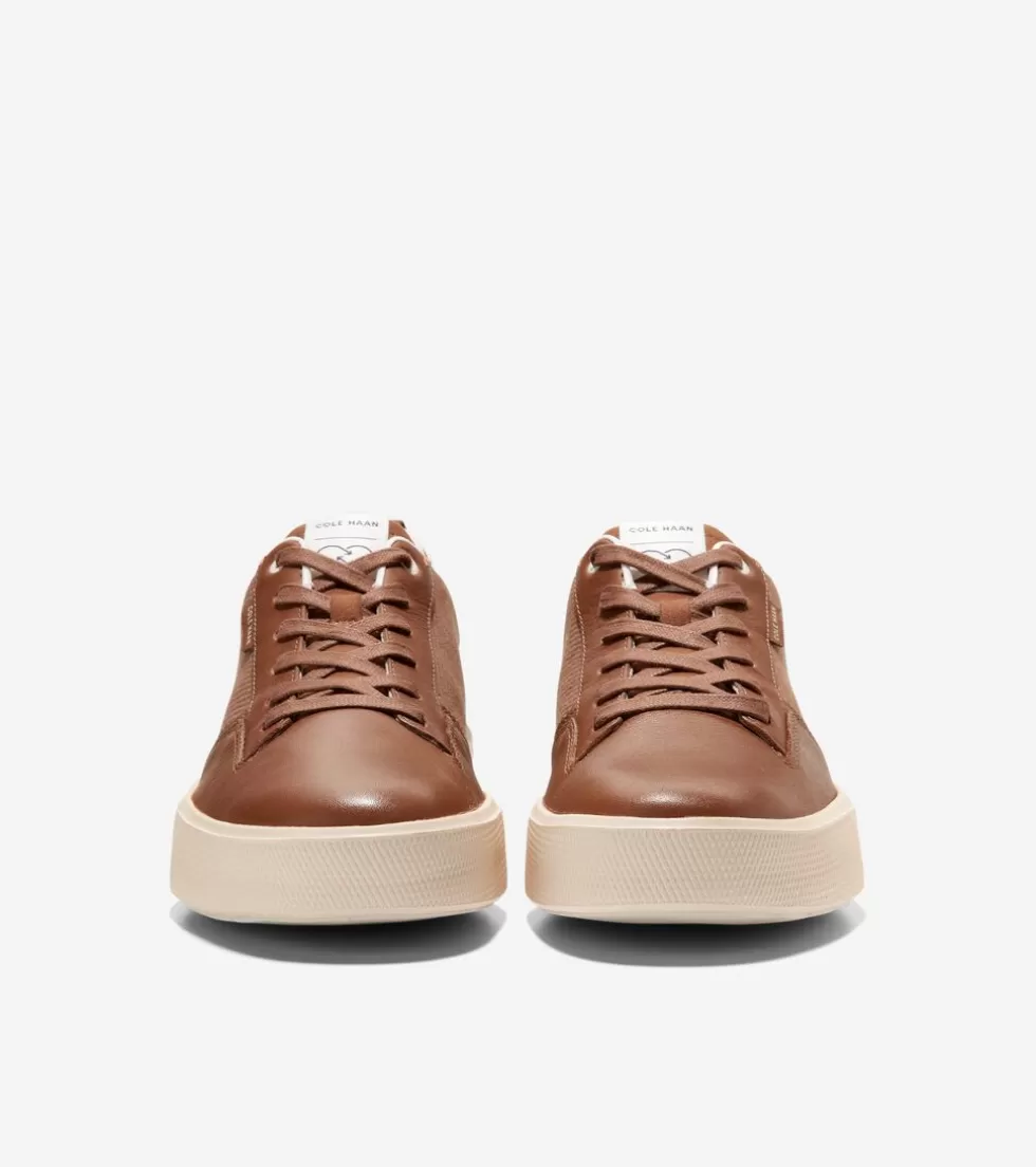 Cole Haan EXTENDED SIZES & WIDTHS | SNEAKERS^Men's GrandPrø Crew Sneakers BritishTan-Ivory