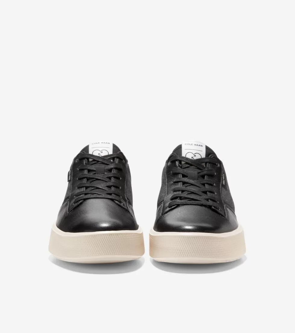 Cole Haan EXTENDED SIZES & WIDTHS | SNEAKERS^Men's GrandPrø Crew Sneakers Black-Ivory