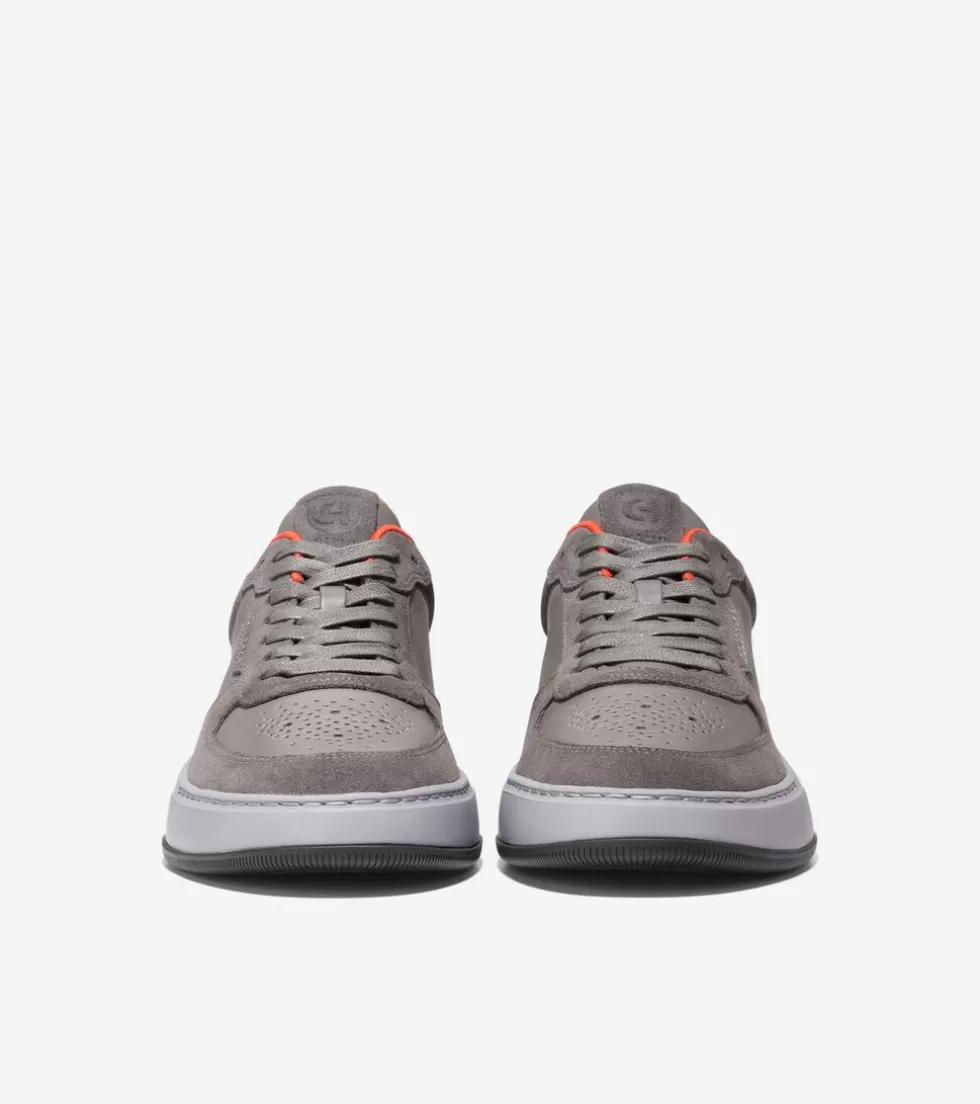 Cole Haan SNEAKERS^Men's GrandPrø Crossover Sneakers Pavement-CitrusRed-DappleGray